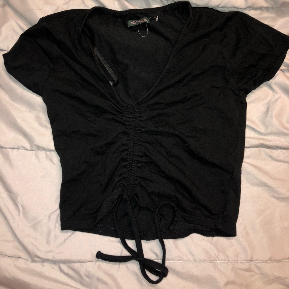 Black target shirt size xs